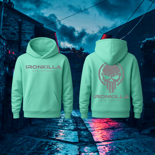 OG Skull 'Premium Tiffany Green / Grey' Hoodie