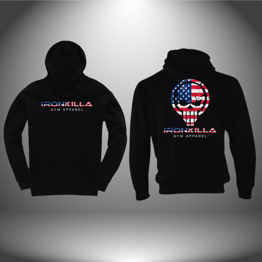 OG Skull 'Stars and Stripes' Hoodie