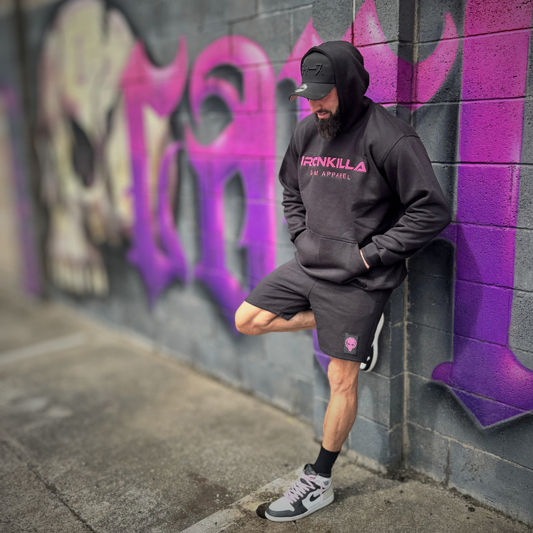 OG Skull 'Premium Black / Pink' Jersey Shorts