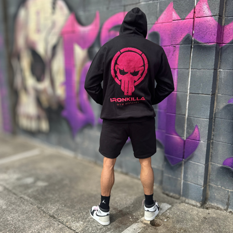 OG Skull 'Premium Black / Pink ' Hoodie