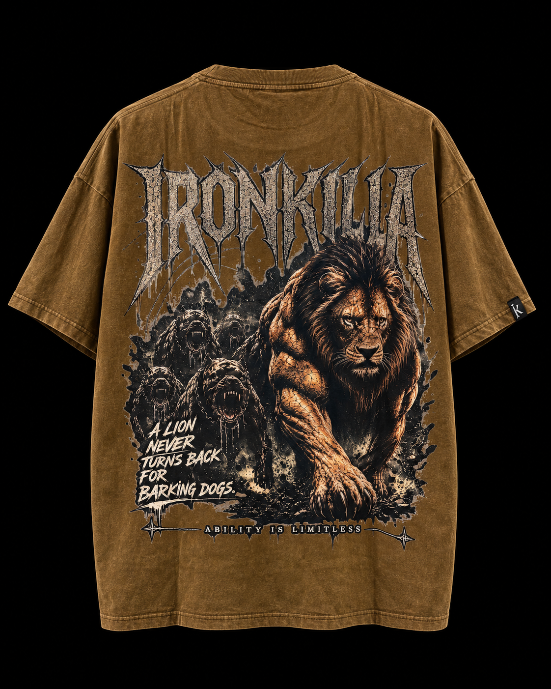 IRONKILLA® Camo T-Shirt - Black (Copy)