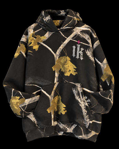IRONKILLA® Camo Hoodie — Black