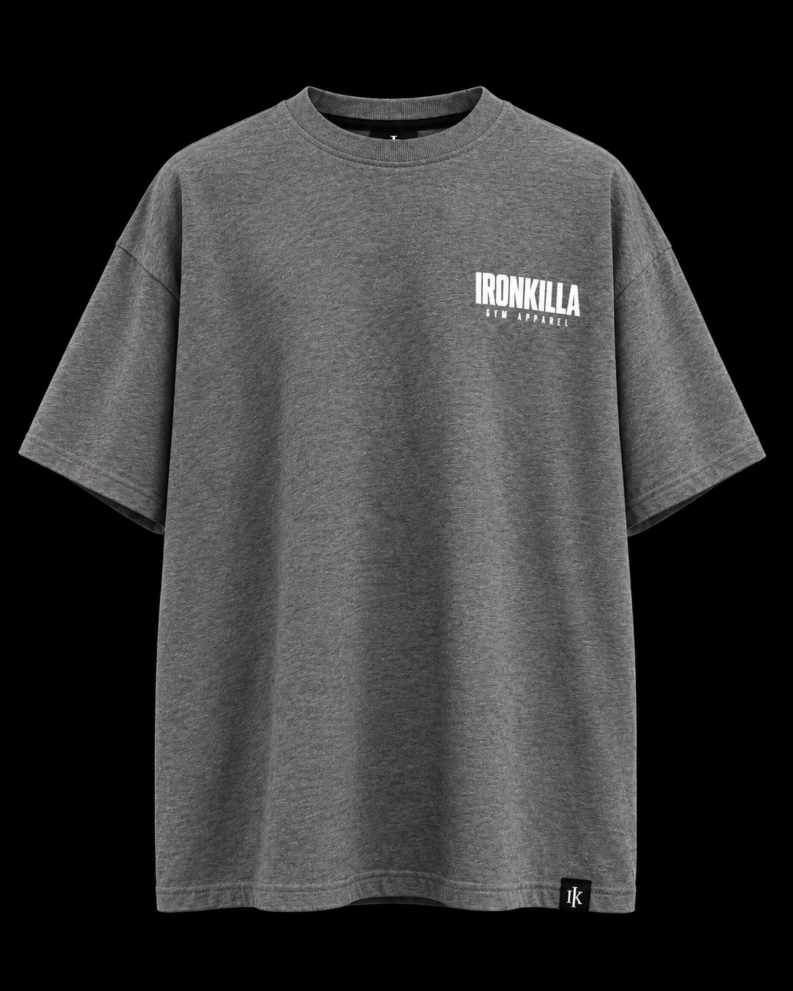 IRONKILLA® Hard Work Oversized T-Shirt - Grey