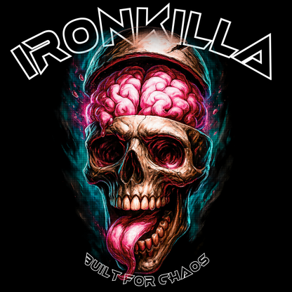 Ironkilla “Built for Chaos” Tee – Acid Wash