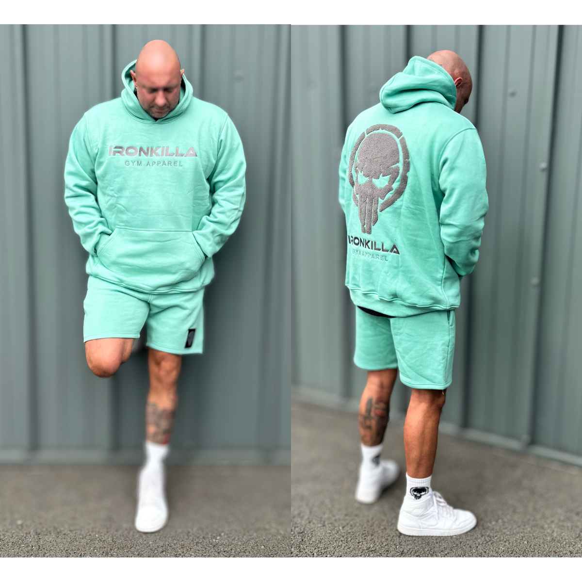 OG Skull 'Premium Tiffany Green' Jersey Shorts