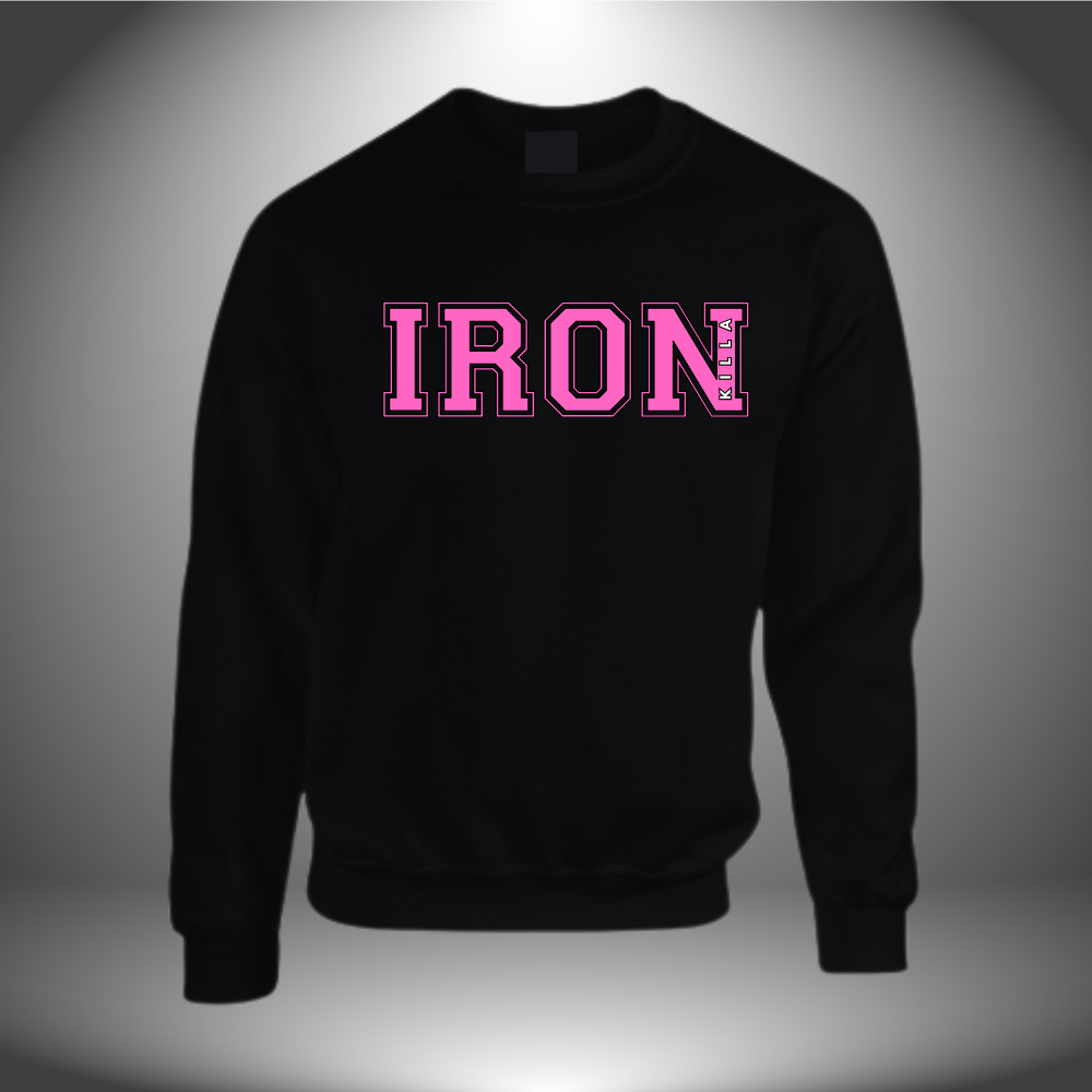 'Varsity Pink' Sweatshirt