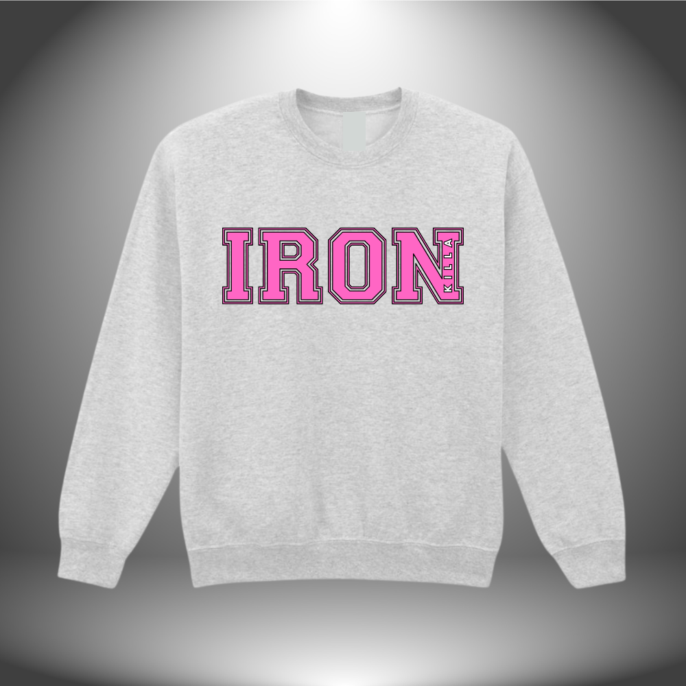 'Varsity Pink' Sweatshirt